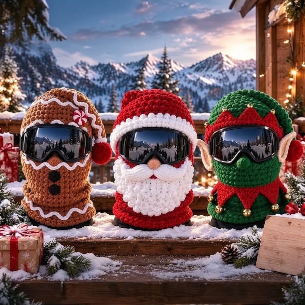 Pasamontañas Navideño Frío Club